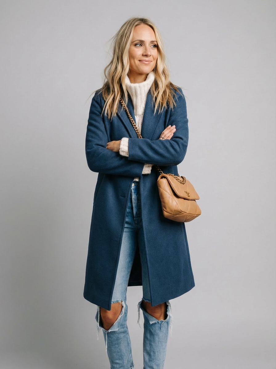 auvora™ Signature Peacoat