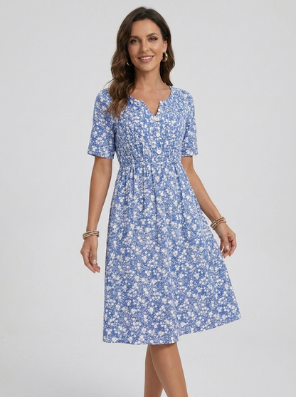 auvora™ Wildflower Midi Dress