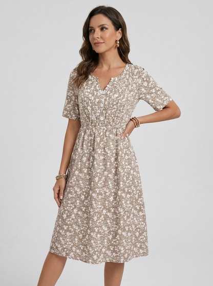 auvora™ Wildflower Midi Dress