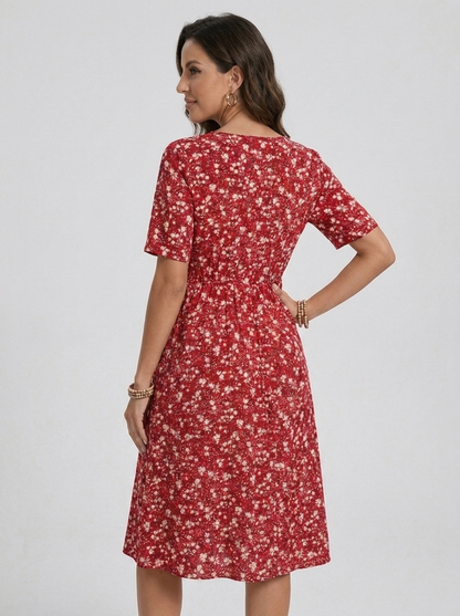 auvora™ Wildflower Midi Dress