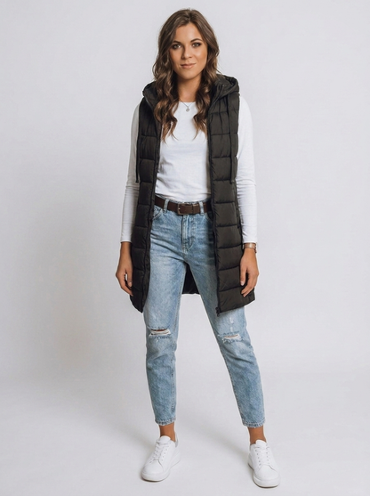 auvora™ Long Puffer Vest
