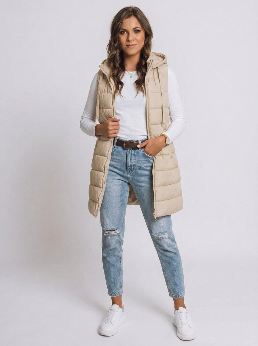 auvora™ Long Puffer Vest