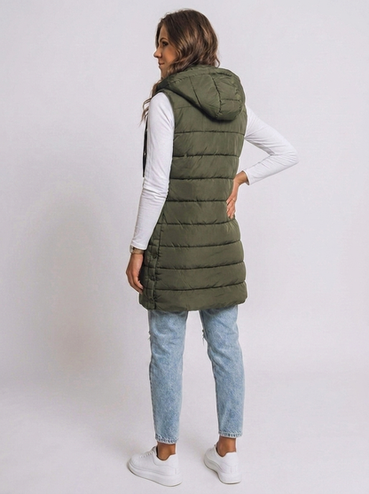 auvora™ Long Puffer Vest