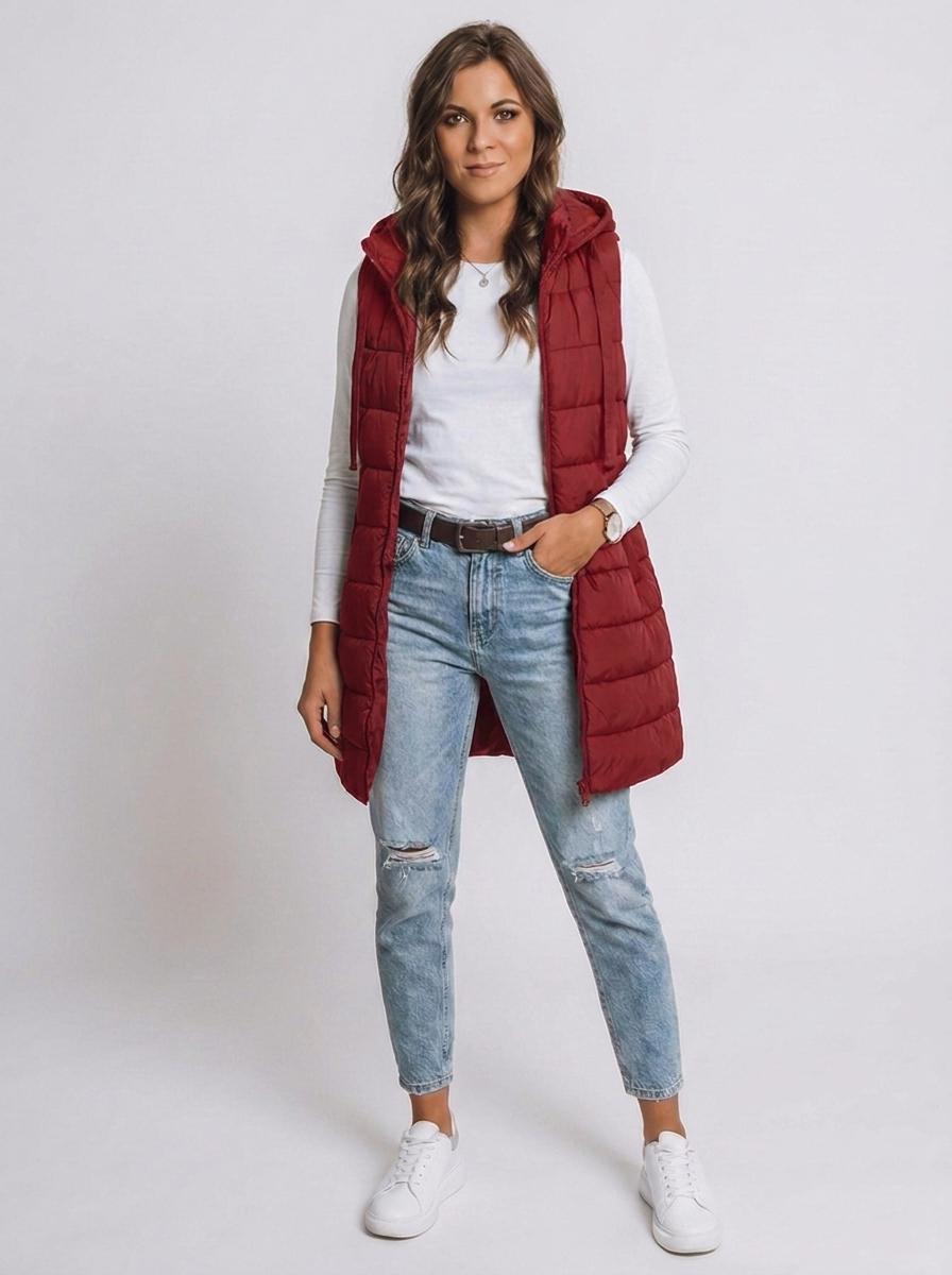 auvora™ Long Puffer Vest