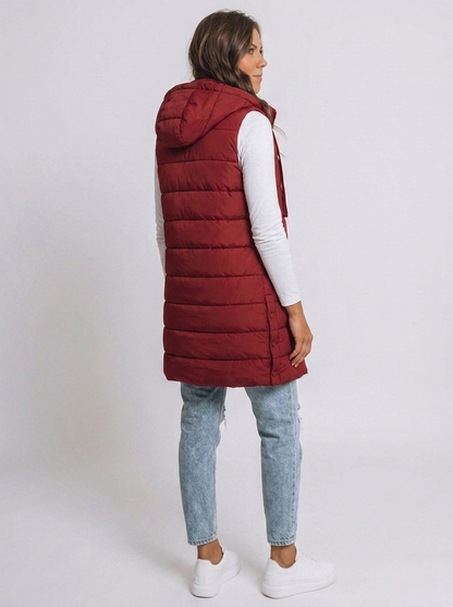 auvora™ Long Puffer Vest
