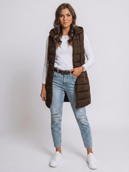 auvora™ Long Puffer Vest
