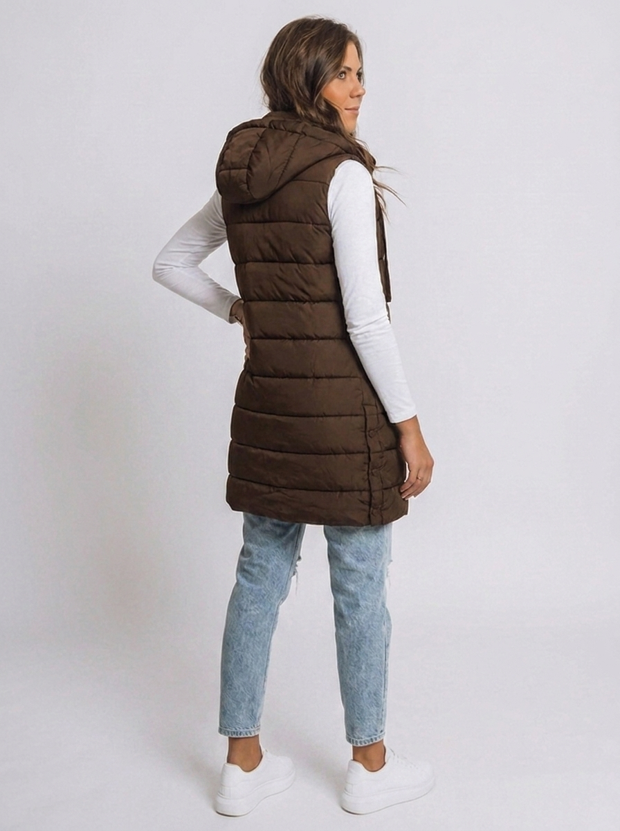 auvora™ Long Puffer Vest