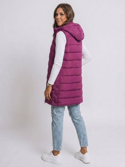 auvora™ Long Puffer Vest