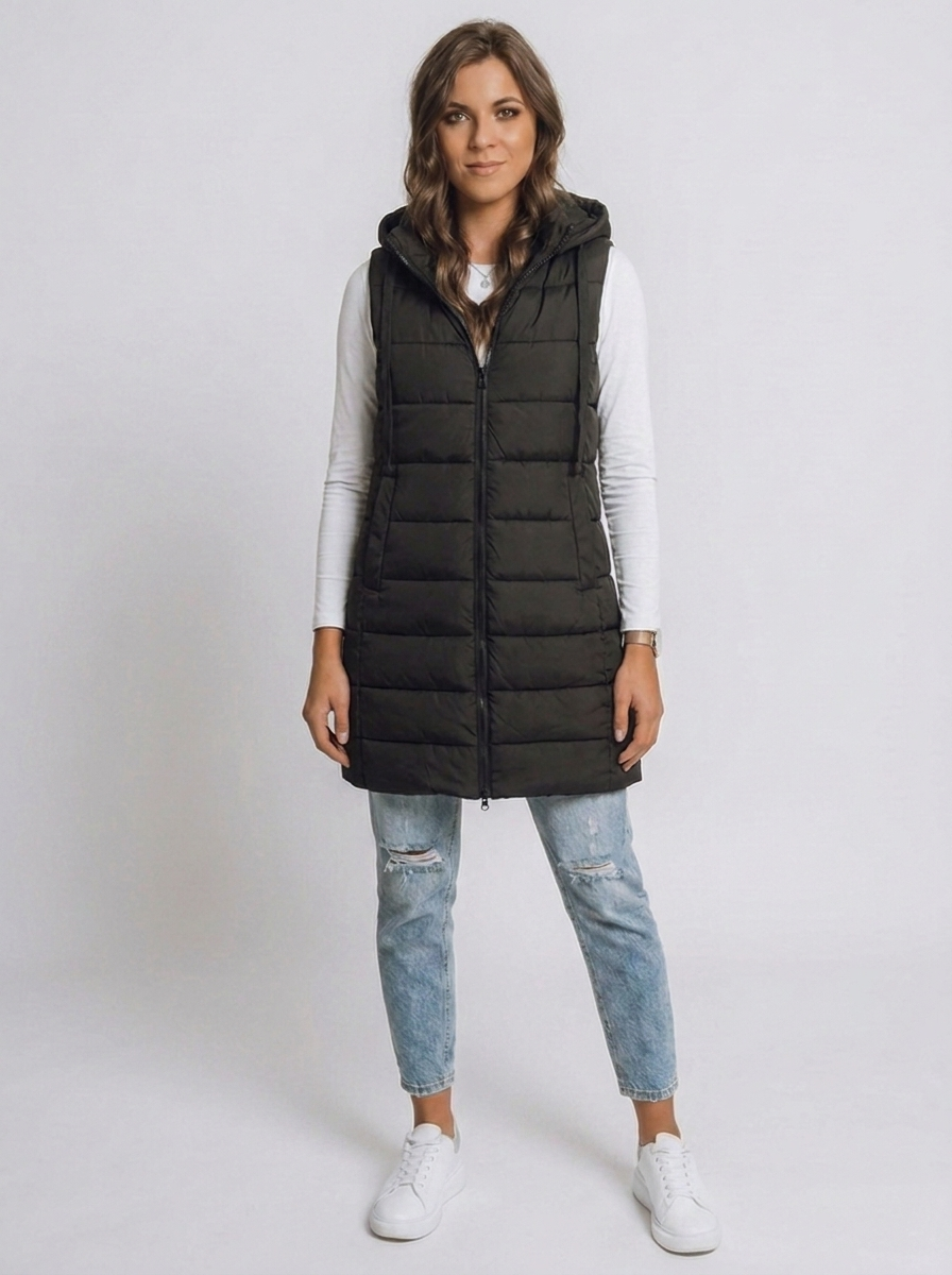 auvora™ Long Puffer Vest