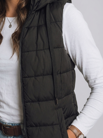 auvora™ Long Puffer Vest