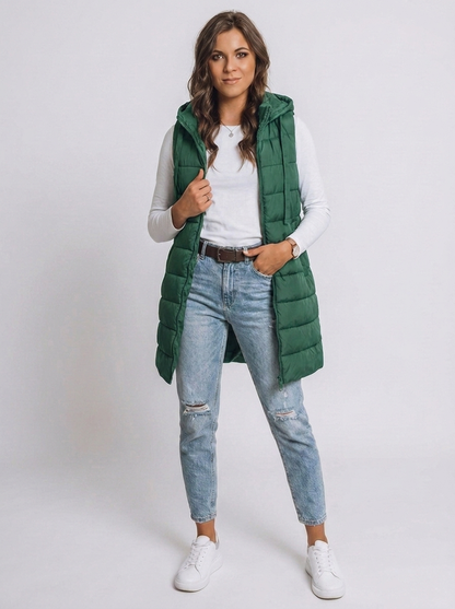 auvora™ Long Puffer Vest