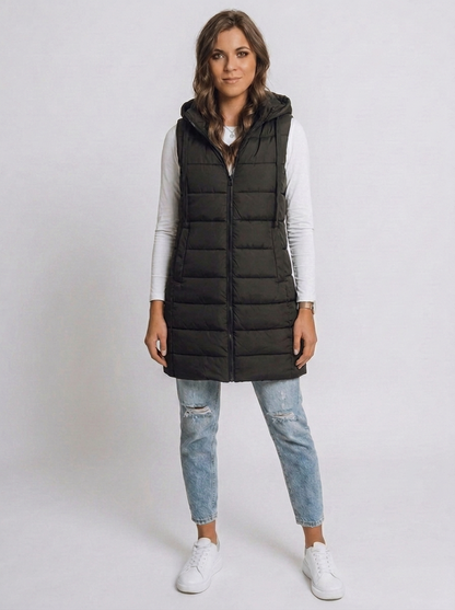 auvora™ Long Puffer Vest
