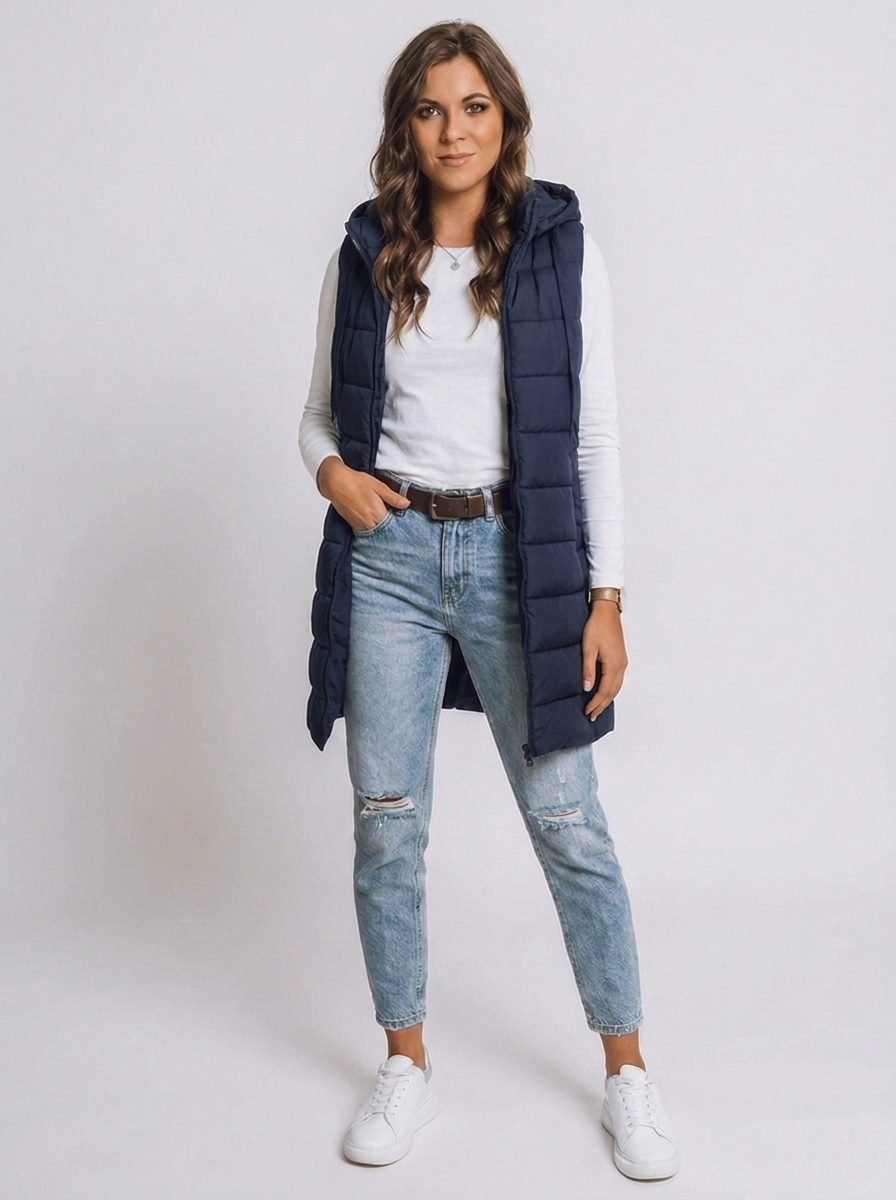 auvora™ Long Puffer Vest