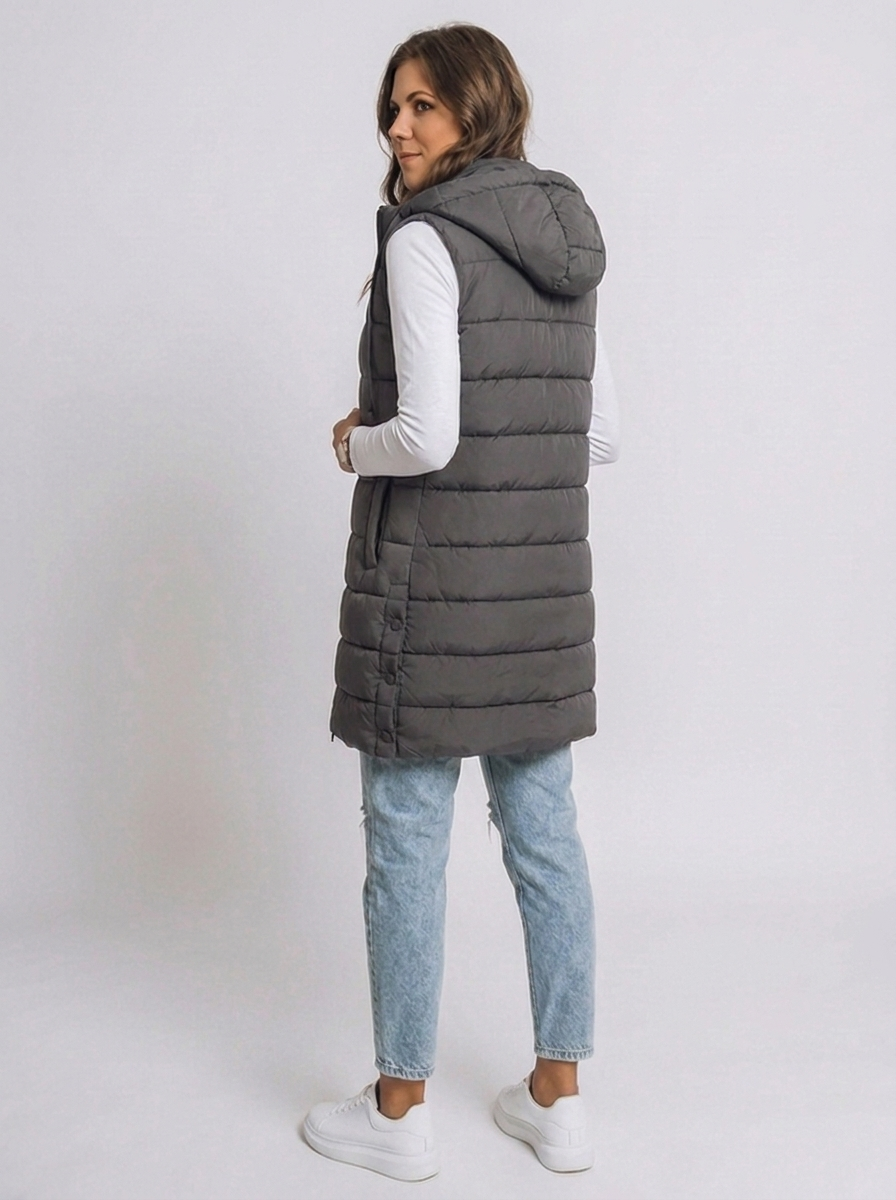 auvora™ Long Puffer Vest